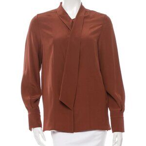 Chloé Silk Button-Up Top - size S /US4 / FR36